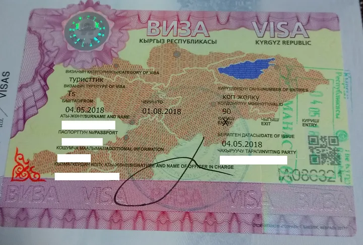 吉爾吉斯簽證